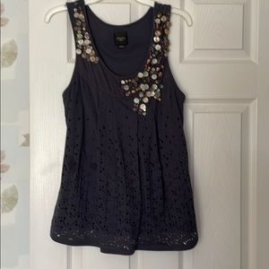 Sleeveless summer top